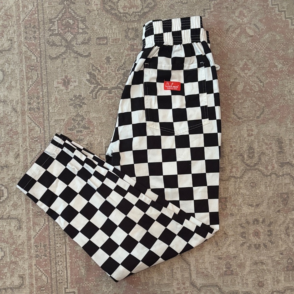 Cookman Checkerboard Chef Pants in Checkerboard